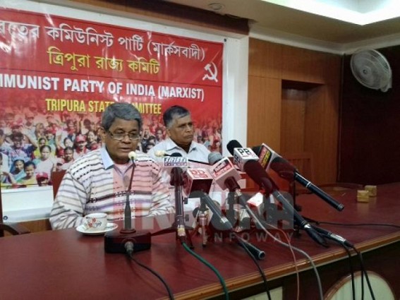 No Strike on Feb 8th ! CPI-M calls all parties to fight back Tribal Regional Parties : Bijan Dhar tells opositions not to play ‘double-game’ as Congress already exploited the state aligning with INPT No Strike on Feb 8th ! CPI-M calls all parties to fight back Tribal Regional Parties : Bijan Dhar tells opositions not to play ‘double-game’ as Congress already exploited the state aligning with INPT